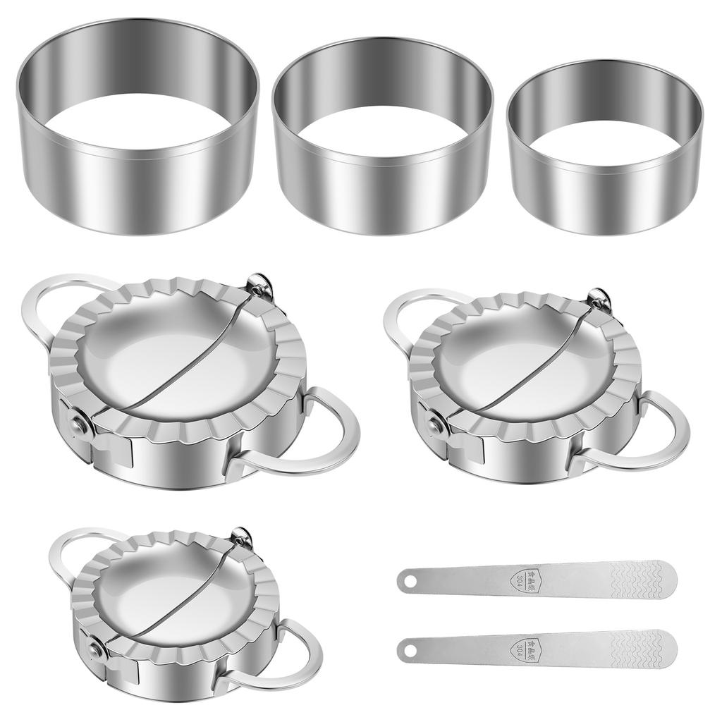 Stainless Steel Dumpling Maker Dumpling Skin Mold Ravioli Maker Press Pie Making Press Wrapper Pastry Maker Kitchen Accessories