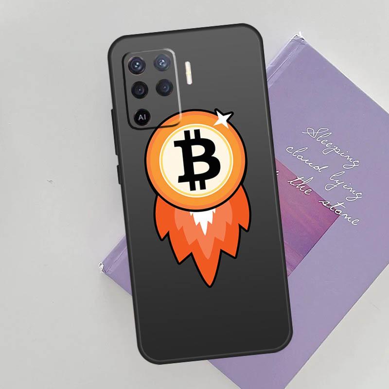 BTC Bitcoin Phone Case For Oppo A74 A53 A54 A94 A15 A16 A17 A52 A72 A76 A96 A57S A58 A78 A98 Back Cover