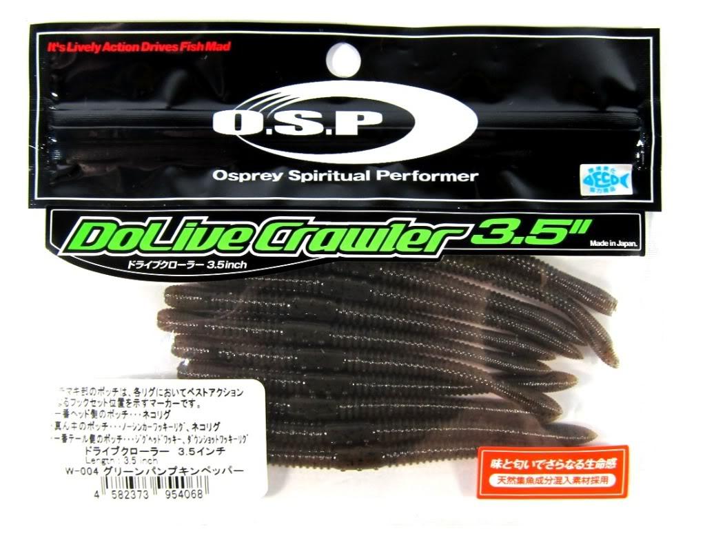 

OSP Soft Lure Dolive Crawler 3,5 дюйма W-004 (4068)