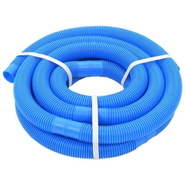 VidaXL Tuyau de piscine Bleu 32 mm 6,6 m