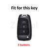 Leather Tpu Auto Car Key Case For Hyundai Elantra Solaris Tucson I30 I35 I40 Kona Genesis Santa Fe Azera Cover Holder Shell Fob