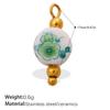 Hexagonal Flower Ceramic Beads for DIY Bracelet & Necklace Jewelry Making