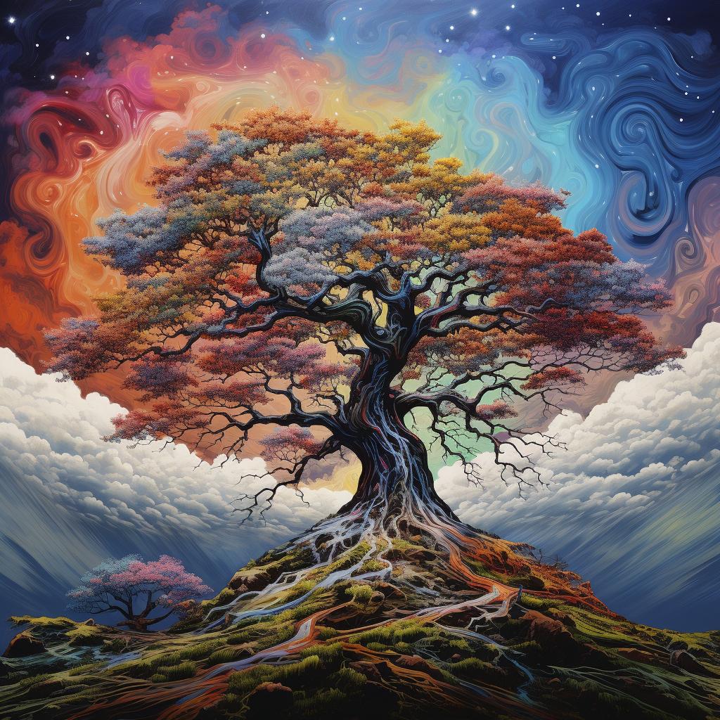 DIY Diamond Painting Tree Embroidery Mosaic Cross Stitch Home Decoration Gift