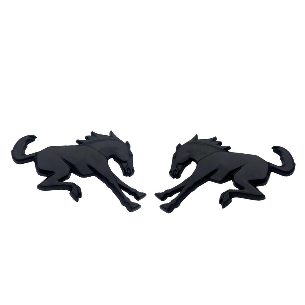 Ideal for Ford Bronco lettering, prancing horse emblem, fender lettering, and rear emblem stickers.