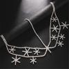 Exquisite Head Chain Fashion Head Jewelry Women Prom Headpiece Dancing Accessories Alloy Material for Every Occasion