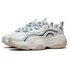 Disney X Li Ning Honey Comfortable Shock Absorbing Durable Low Top Dad Shoes Women Sneaker Off-White AGCT126-4