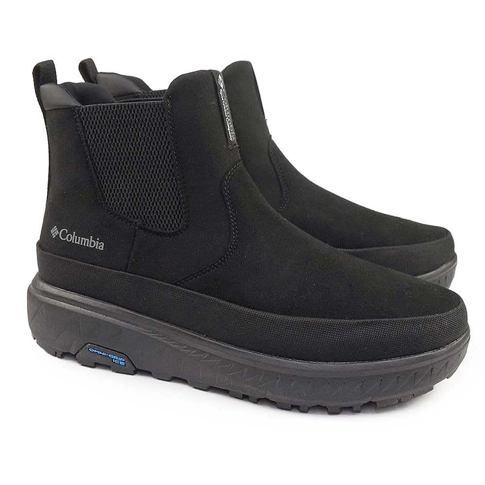 Columbia Yellow Tail Ice Magic Водонепроницаемые ботинки с боковыми вставками YU1945 (26см, 010 Черный)