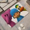 Cartoon P-Pocoyo Floor Mat Diatomite Bath Mat, Quick Dry, Absorbent, Multi-Scene Mat