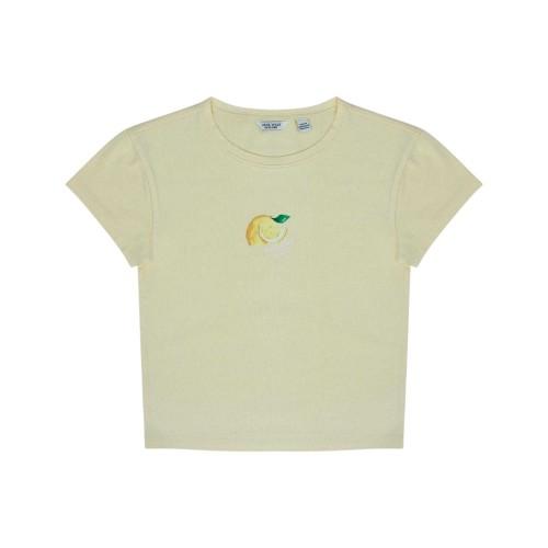 Jack Wills Womens/Ladies Lemon Slim Crop Top