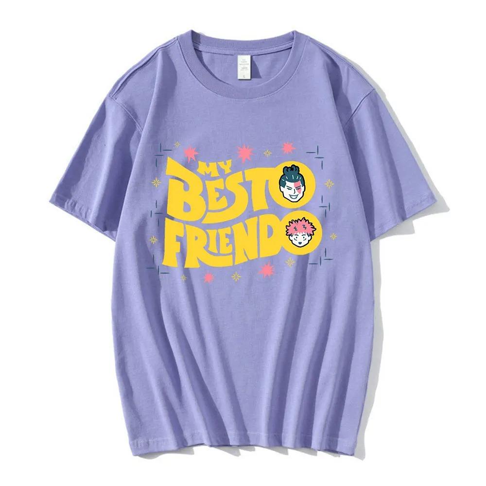 Pánské Dámské Tričko Jujutsu Kaisen My Besto Friendo Todo Aoi Novinka 100% bavlna Tričko Anime Trička O Neck Oversized Tričko