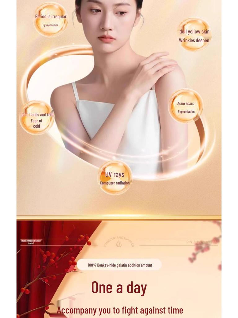 Beijing Tongrentang Ejiao Pulver - Dong'e Eselfell Instantpulver