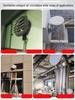 Round Aluminum Alloy Self-Closing Air Vent Louver Fan for Indoor Exhaust Systems