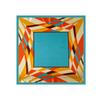 90cm Silk Scarf Large Square Scarf Women's New Patchwork Printed Flower Sateen Scarf Wrap Turban Shawl