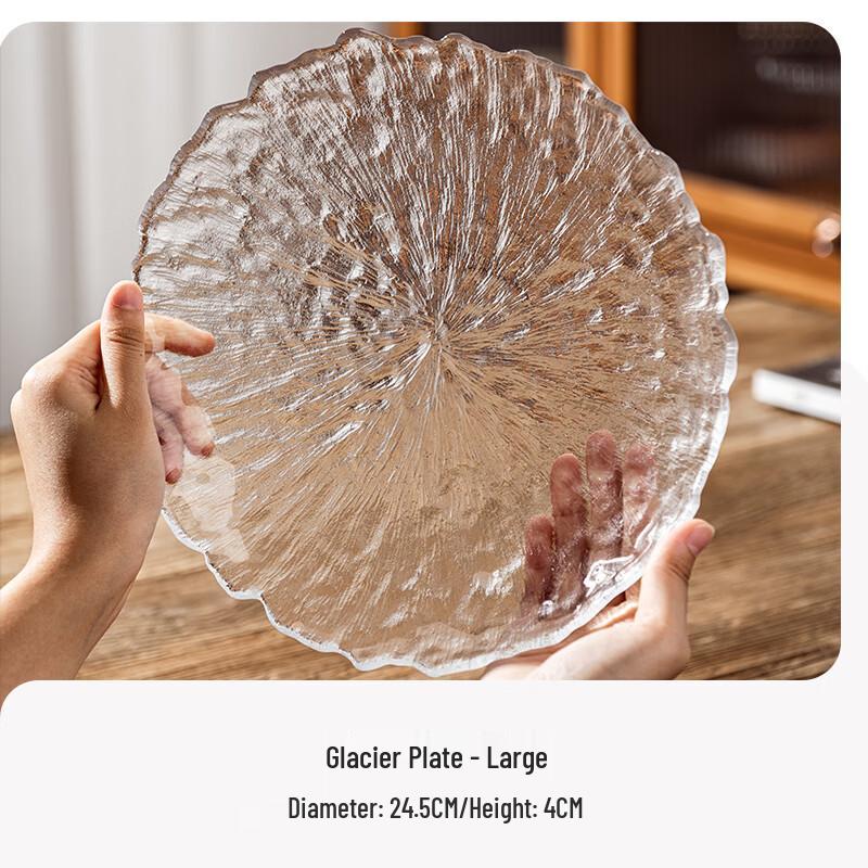 Jingyuheng Luxury Crystal Glass Fruit Plate