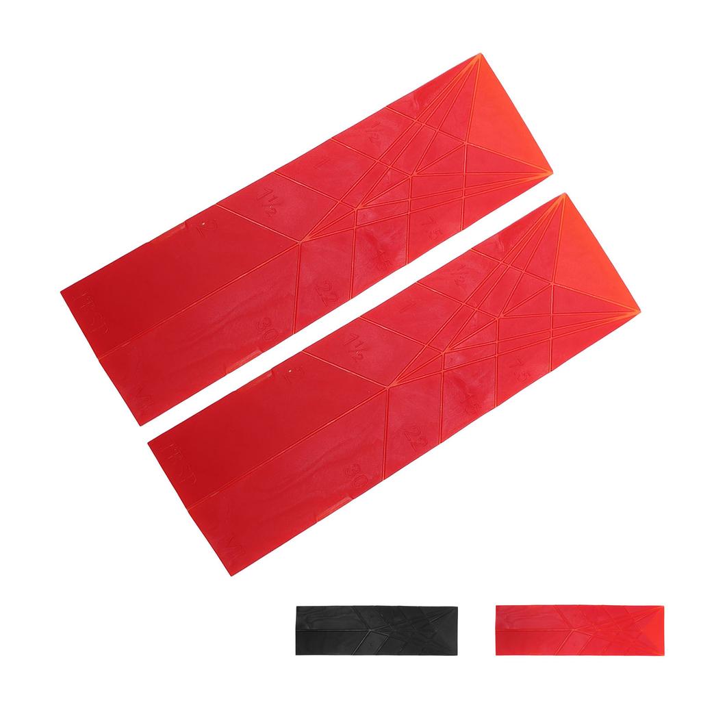 2 BUC Linguri de Măsurat Plate 3 în 1 Poligon Pliabil Instrument Lingură Gadget de Bucătărie Pliabil Multifuncțional