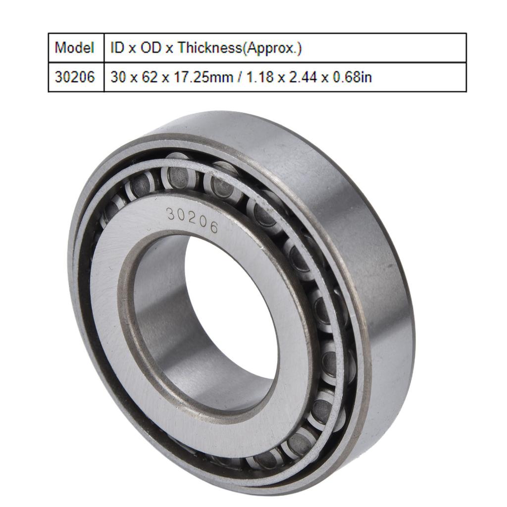 Tapered Roller Bearing Metal High Accuracy Accessory Replacement Part for Equipment