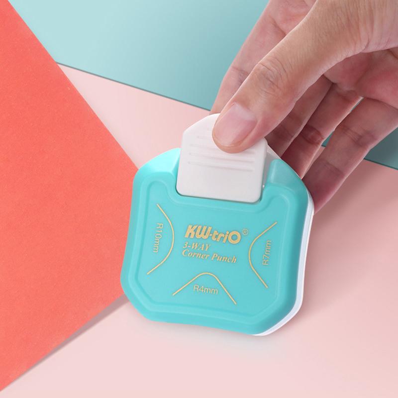 3 In 1 R4 R7 R10 Photo Cutter Corner Rounder Paper Punching Machine for Scrapbooking Craft Tool