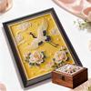 DIY Swan Pearl Art Painting for Home Wall Decor Pearl Gem Paintings Picture Arts Craft  for Adults/Beginners Gift Idea Home Decor Without Frame