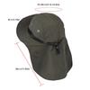 2025 Unisex Sun Hat Outdoor UPF50+ Moisture Wicking Fast Dry Mesh Wide Brim Custom Logo Blank Bucket Hat for Fishing Casual Use