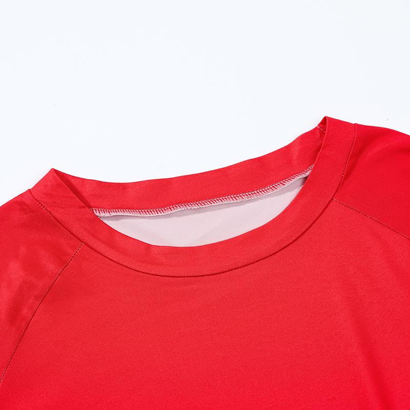 Europe & America Christmas Atmosphere Long Sleeve Pajama Set for Couples