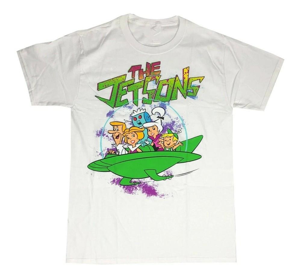 The Jetsons George Judy Jane Elroy Rosie Graffiti Men s T Shirt NI1312 Unisex T-Shirt XXL