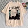 Jujutsu Kaisen Top Tees Teen Comfortable University Pastel Breathable Shirt Streetwear Harajuku Aesthetic Pop Culture