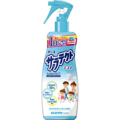 Saratect Mist Insect Repellent Spray Portable Outdoor 200ml (Quasi-Drug) Non-Gas Spray Efficacy: Repels Mosquitoes, Black Flies, Horseflies, Fle