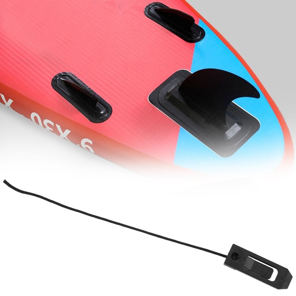 5PCS Nylon Surfboard Surfing Watershed Fin Plug Fixed Rubber Boats Paddle Board Base Accessory