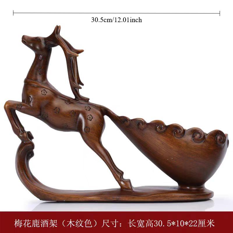 wine holder ornament, bar and restaurant wine rack,  cabinet decoration resin home decoration ornament   wine holder
