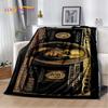 D Money Rich Cartoon Plush Throw Blanket Soft Flannel for Living Room  Bedroom Perfect Gift for Home  Garden