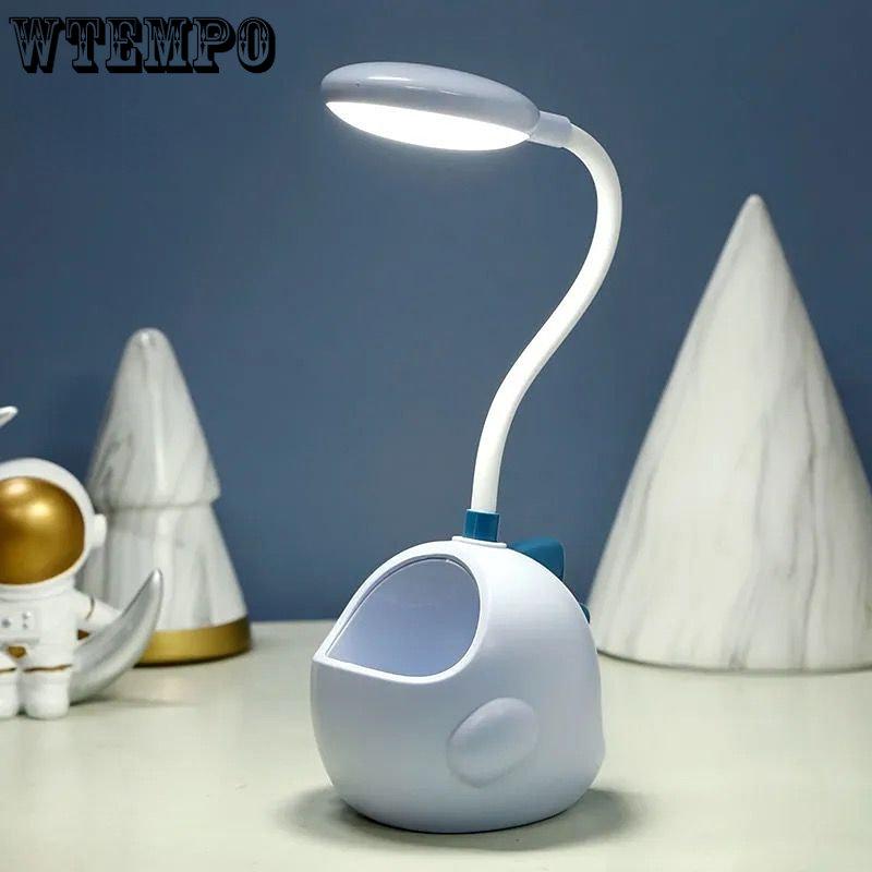 Eye Protection Desk Lamp Desk Student Dormitory Reading Night Light Led Bedroom Bedside Lamp USB Rechargeable Creative Desk Lamp