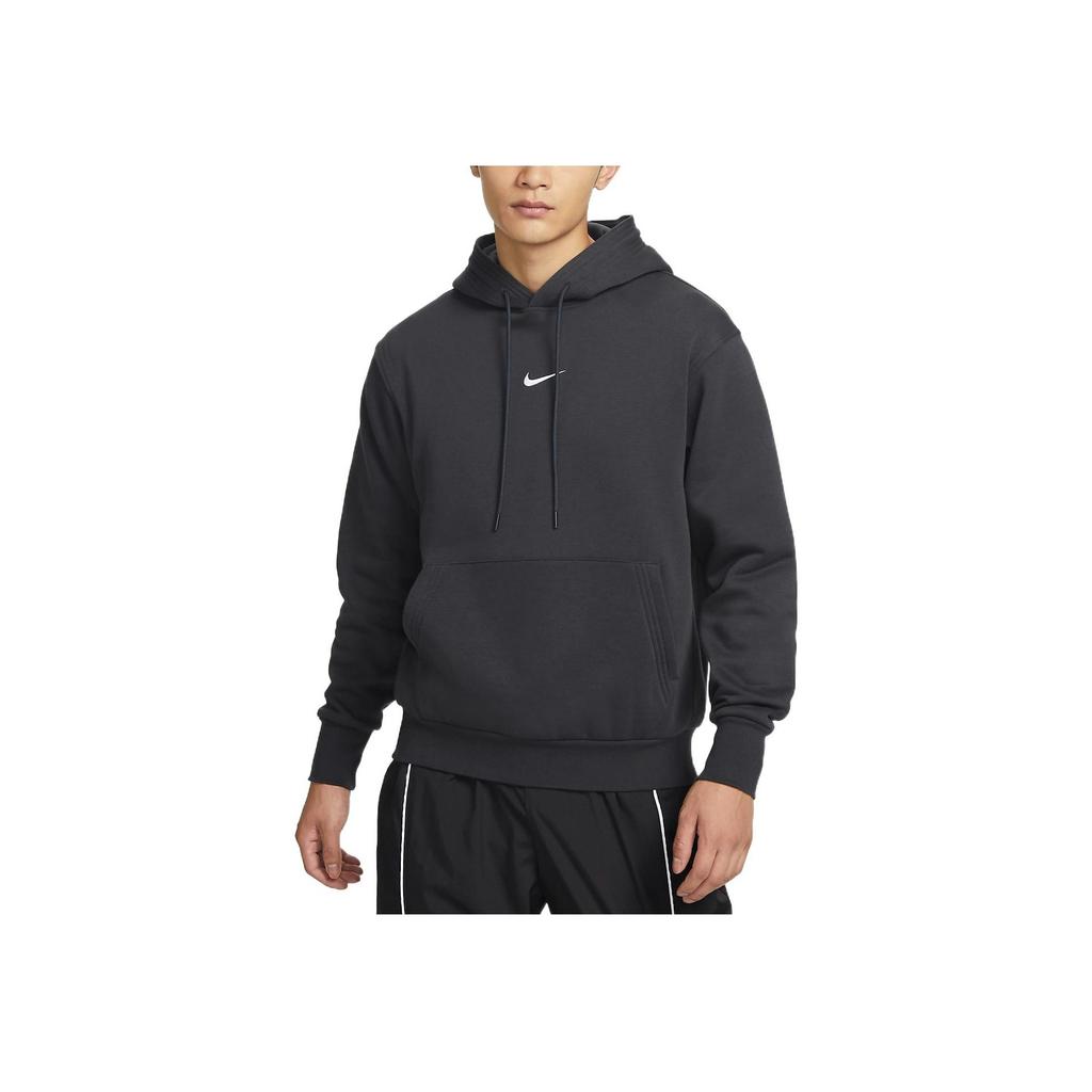 Nike Alphabet Logo Print Hoodie Long Sleeve Sweatshirt Men Tops Black FB7661-045