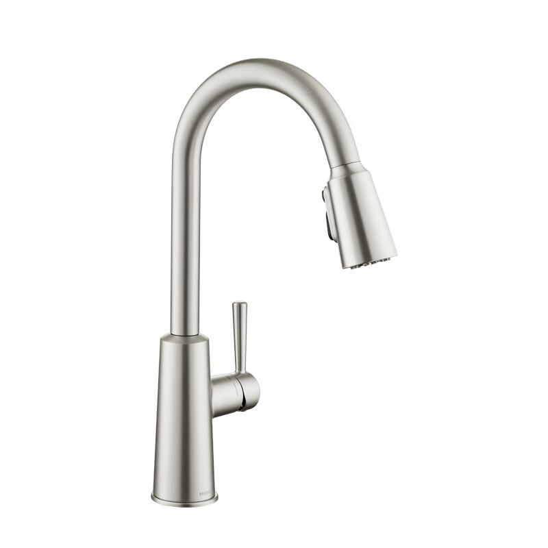 Moen 7402HPS Pull-Out Kitchen Faucet