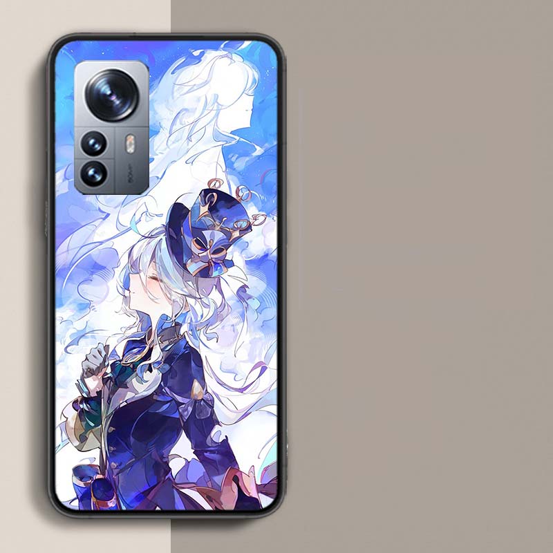 

Cute Furina Genshin Impact Phone Case For Redmi Note 15 Pro 5G 14 13 12 Pro Plus 11 11T 11E 11S 10 Pro 10S 9 9S Cover Cell Clear Redmi Note 14 Pro 5G