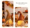 Thanksgiving Autumn Light-Up Maple Leaf Gnome Ornament