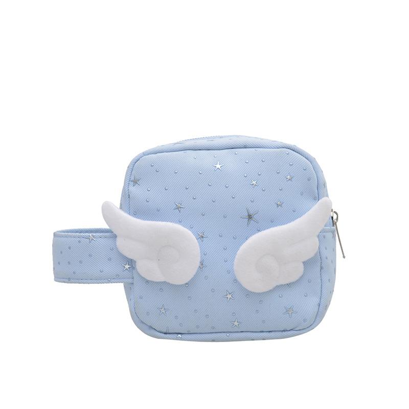 

Star cosmetic bag women go out portable Polaroid camera bag cosmetic storage bag lipstick sundries change bag синій