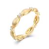 Medieval Classic Brushed Ring Women's New Italian Craftsmanship Retro Niche Design High-end Rice Ring