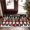 Christmas Tree Christmas Bell Christmas Entry Door Floor Mat Festive Decorations Carpet Bedroom Mat Entrance Doormat