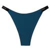 Sports European and American Seamless Underwear Women's Mid-waist Letter-printed Briefs Pure Cotton Crotch Breathable Hip-lifting Fitness Women's 