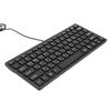 Wired Korean Keyboard 78 Keys Spill Proof USB Plug and Play Slim Lightweight Keyboard for PC Laptop