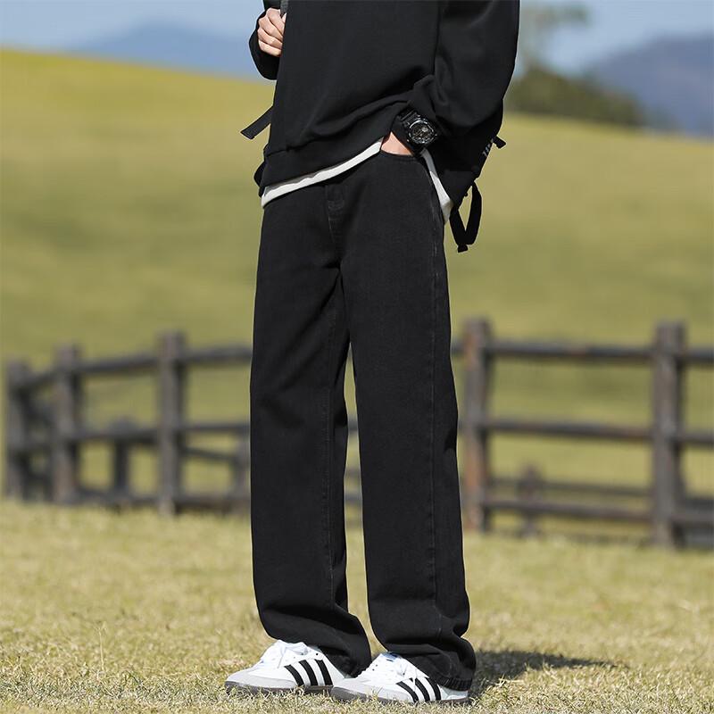 Men's American Style Casual Straight Leg Jeans 7J43