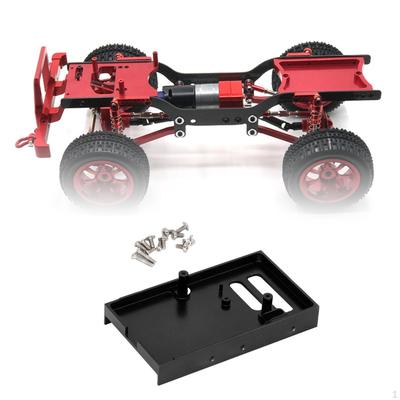 Viga de Almacén Fija para Coche RC 1/12, Repuesto, Soporte para Servo y Receptor de Aleación de Aluminio para MN99S