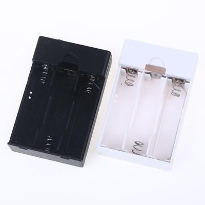 1PC 3AA 4.5V Battery Box Built-In USB Battery Holder With Switch & Cover AA Battery Case DIY Accessories
