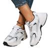 Fashion Women's Breathable Mesh Sports Shoe Are Lightweight Comfortable Low Tie Casual Running Round Toe Sports Shoes for Outdoor Hiking
