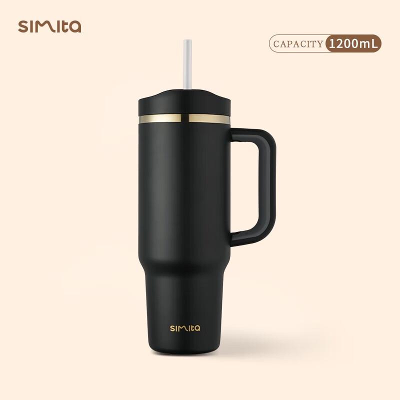 

Simita Large Capacity 316L Stainless Steel Insulated Straw Cup