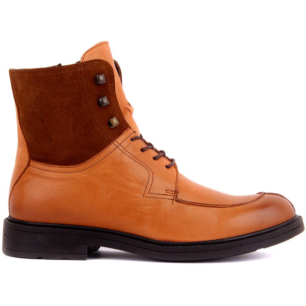 

Sail Lakers - Табачные замшевые мужские ботинки на молнии