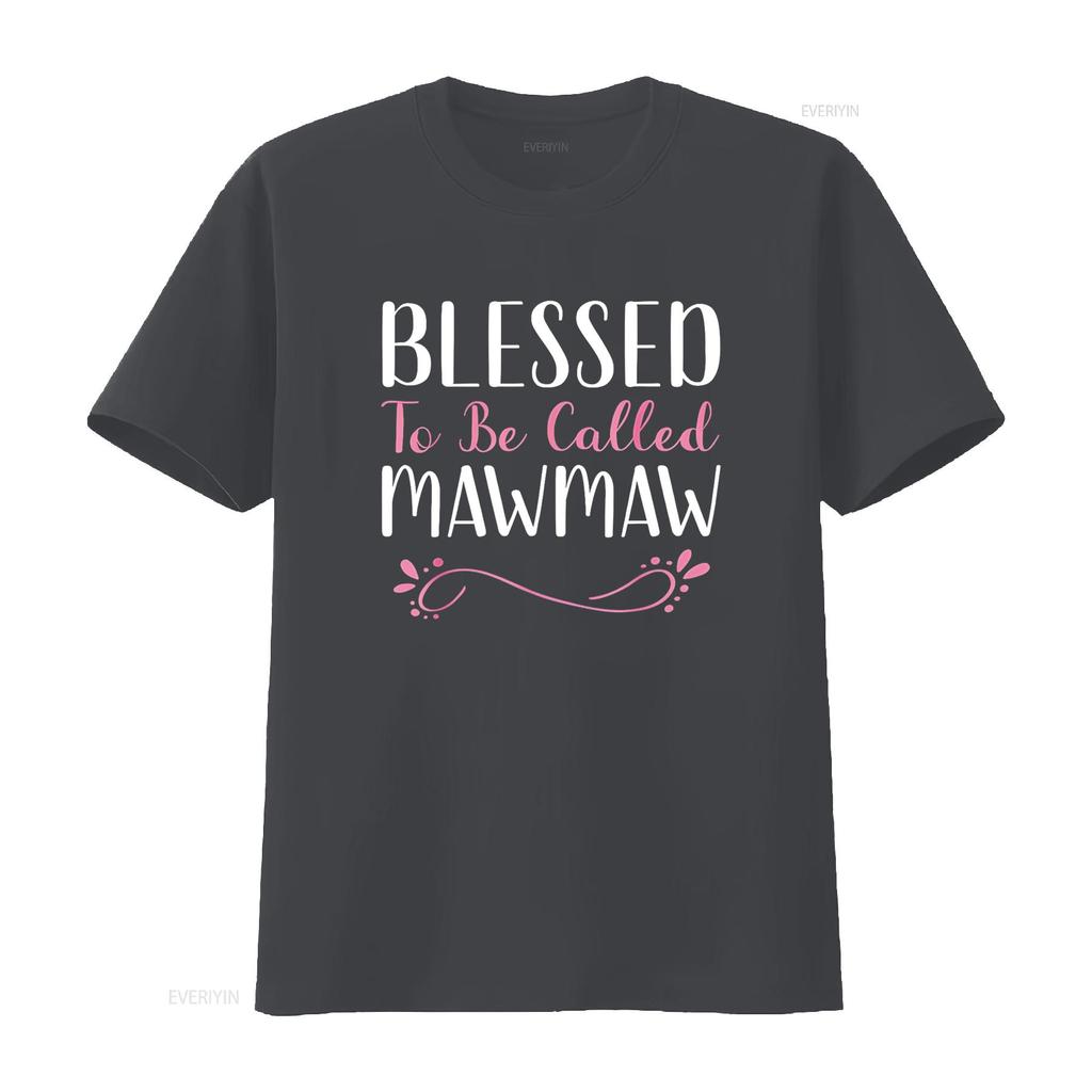 Blessed To Be Called Maw Cute Cool MawMaw T Shirt vintage Washed Unisex Versatile homme Stretched graphic Stylish Breathable