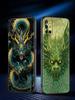 Phone Case For Oneplus 13R 13 12 10T 11 R10 Nord N100 N200 N10 9 9R CE 2 3 Z Pro Lite Soft TPU Chinoiserie Loong Flower Dragon