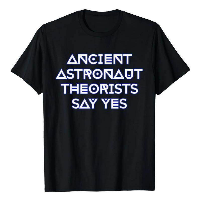Camiseta Ancient Astronaut Theorists Say Yes S разноцветный