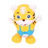 Dancing Robot Toy Cute Cartoon Tiger Electric Light Music Eco Friendly Safe Durable Kids Robot for Kid Above 3 Years Old